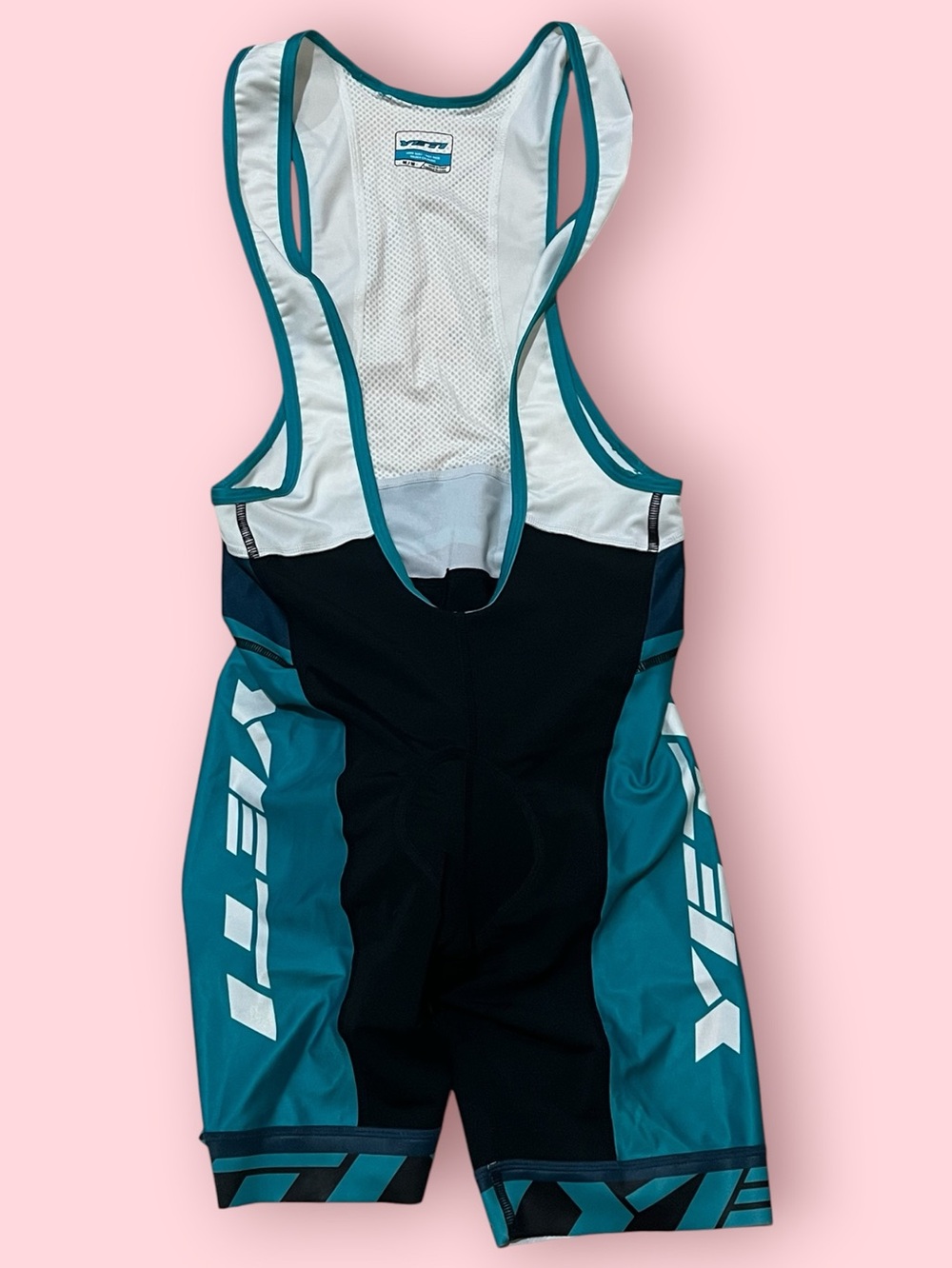 Yeti Cycles Men’s Enduro Bib Shorts (turquoise / White / Black)
